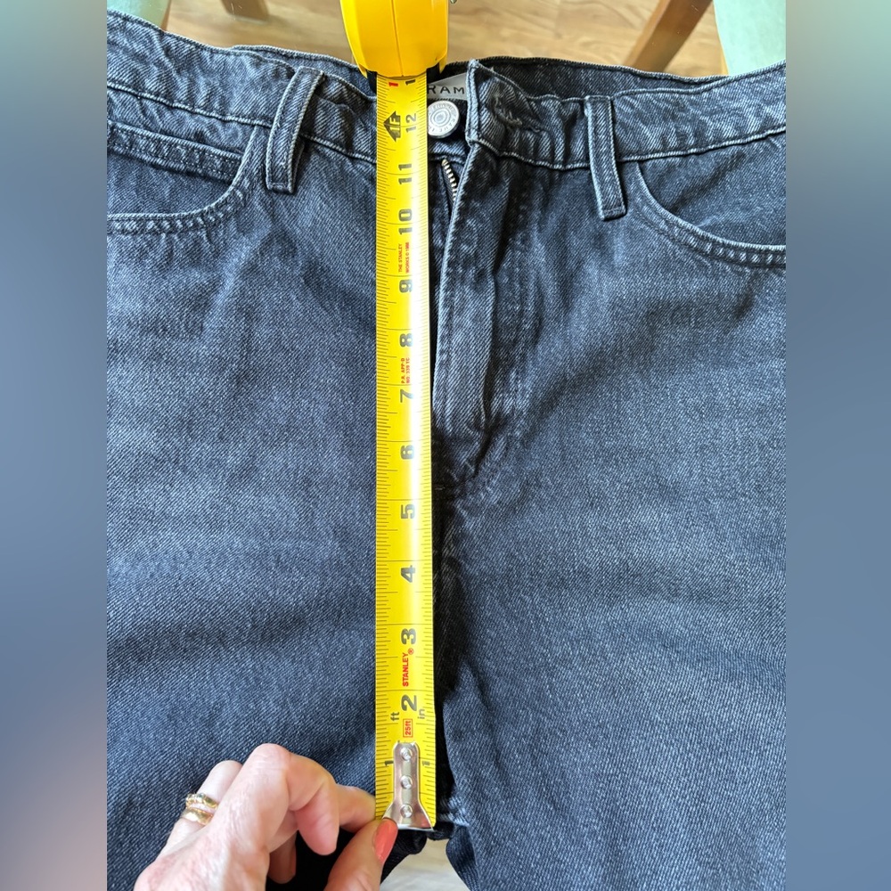 Frame Denim in inkwell Le High straight jeans - Picture 5 of 14
